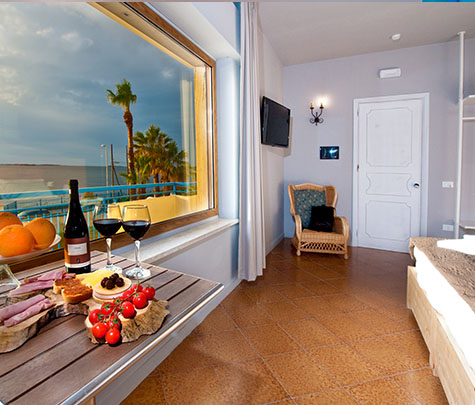 Relais Lo Stagnone - Hotel Marsala - Camera Terrazza Vista Mare